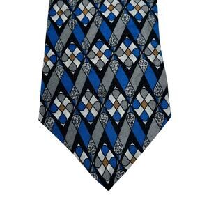 NEW! Martin Wong Napa CA Mid Mod Print Tie Office Career Suit Formal Workwear